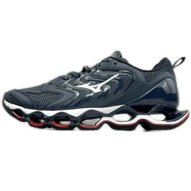 Mizuno Sneakers Wave Prophecy LS mechanical-cushioning — Deep Blue J1GC 258382