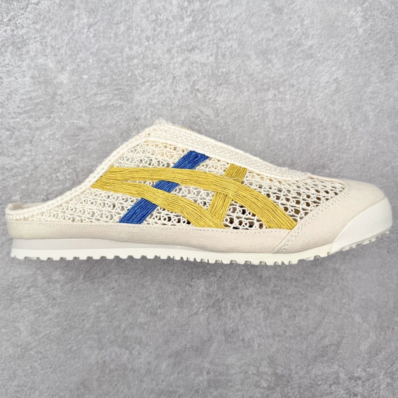 ASICS Sneakers MEXICO 66 Sabot Mesh Slip-On — Beige and blue