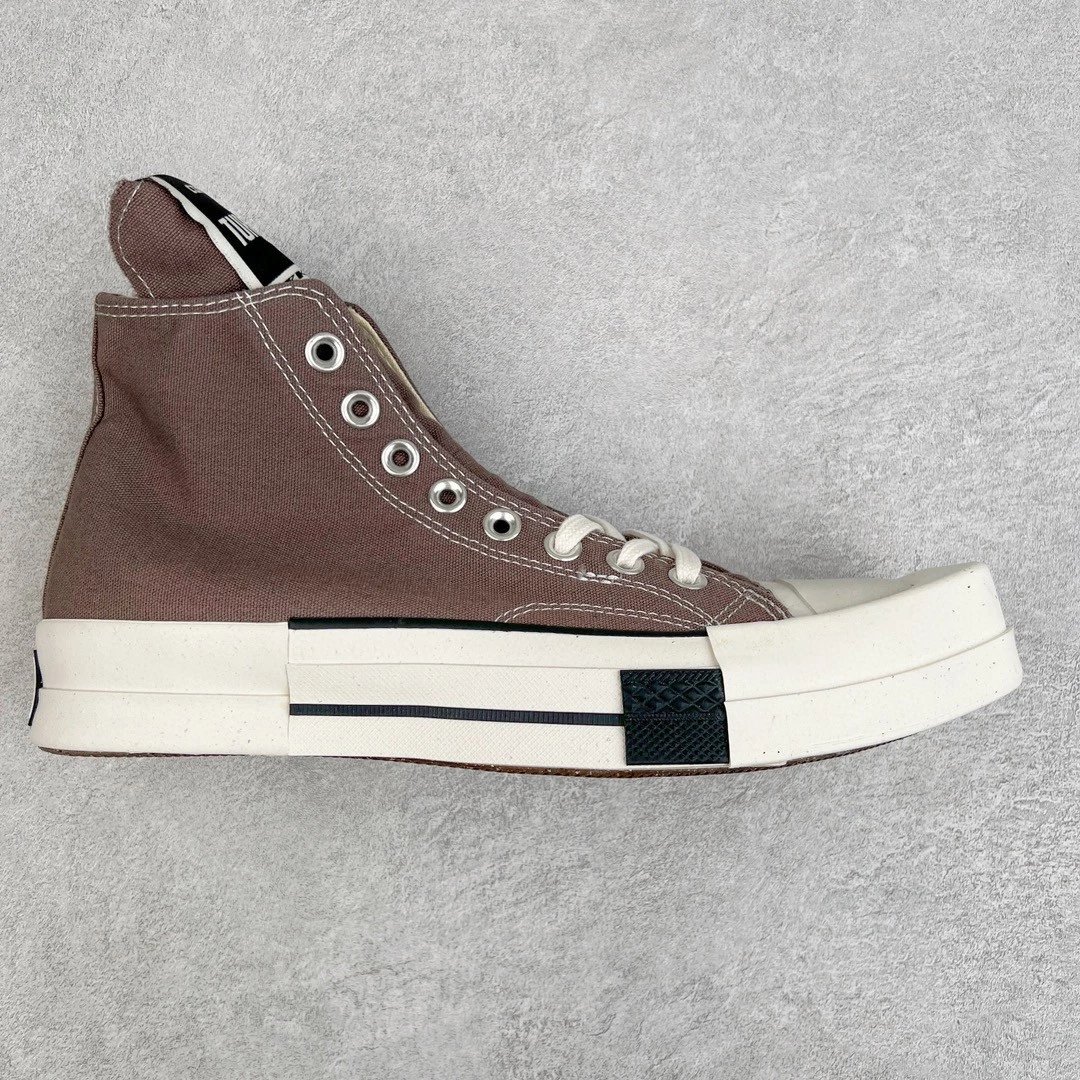 Unbranded Sneakers Platform lace-up with contrast toe caps — High Curry