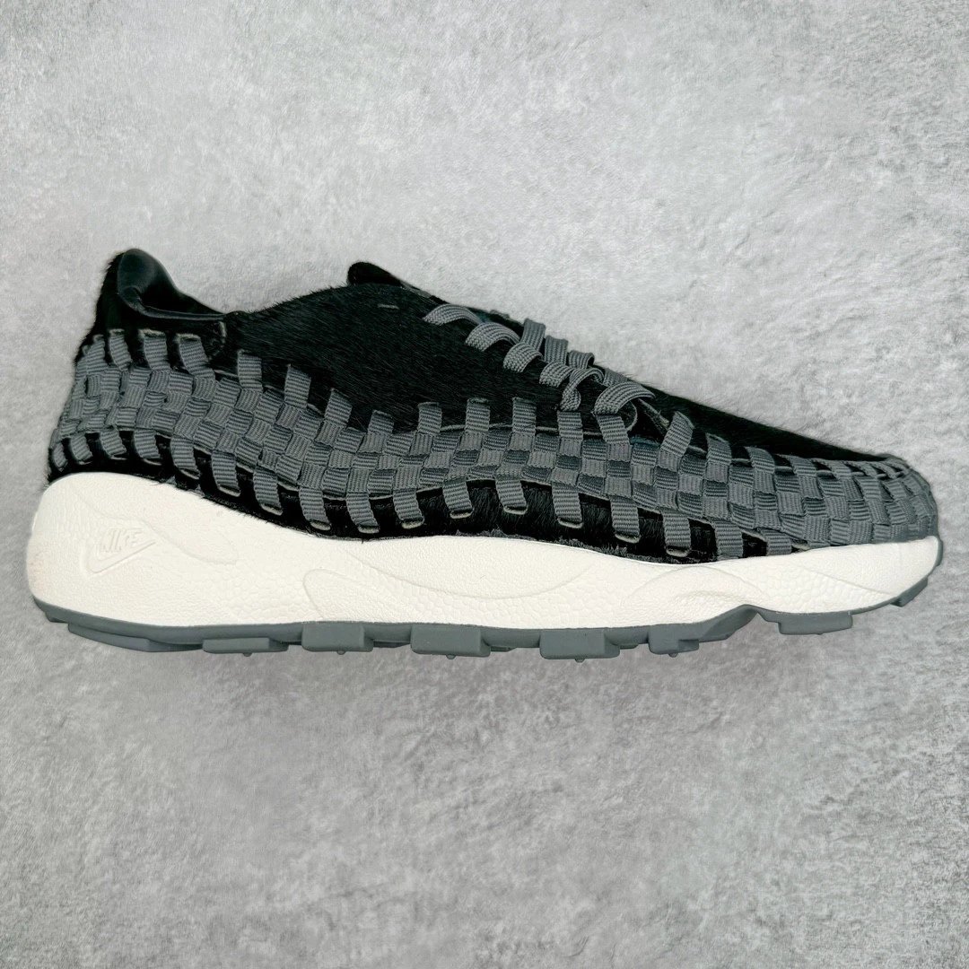 Nike Sneakers Air Footscape Woven — Black and gray
