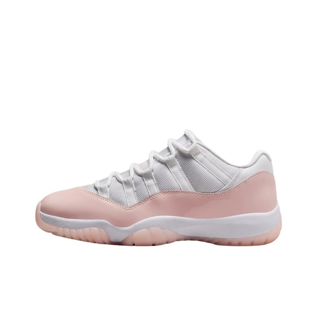 Unbranded Sneakers Low-Top Basketball with Patent Leather Overlays — Pink AH7860-160