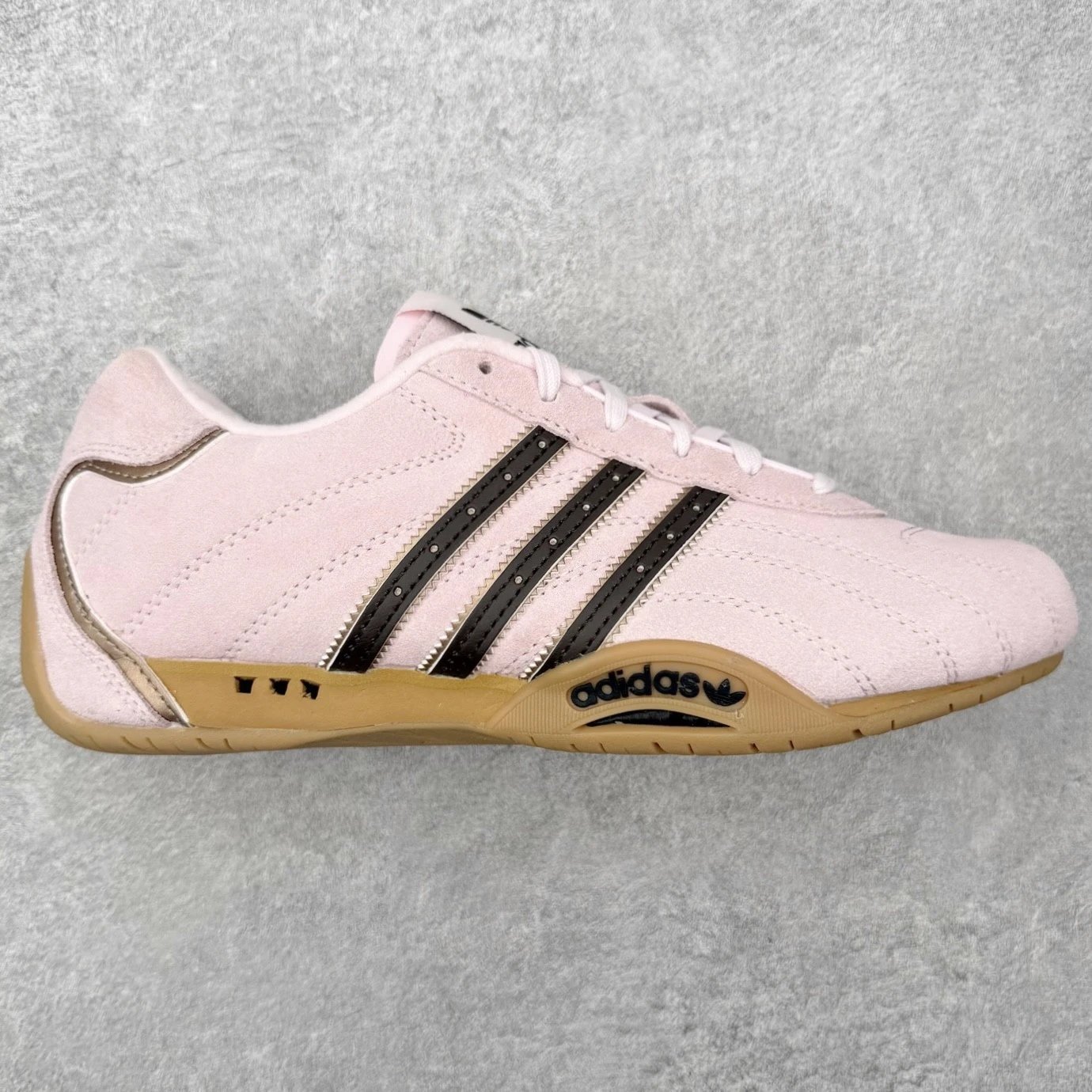 Adidas Sneakers Low-top three-stripe — Pink