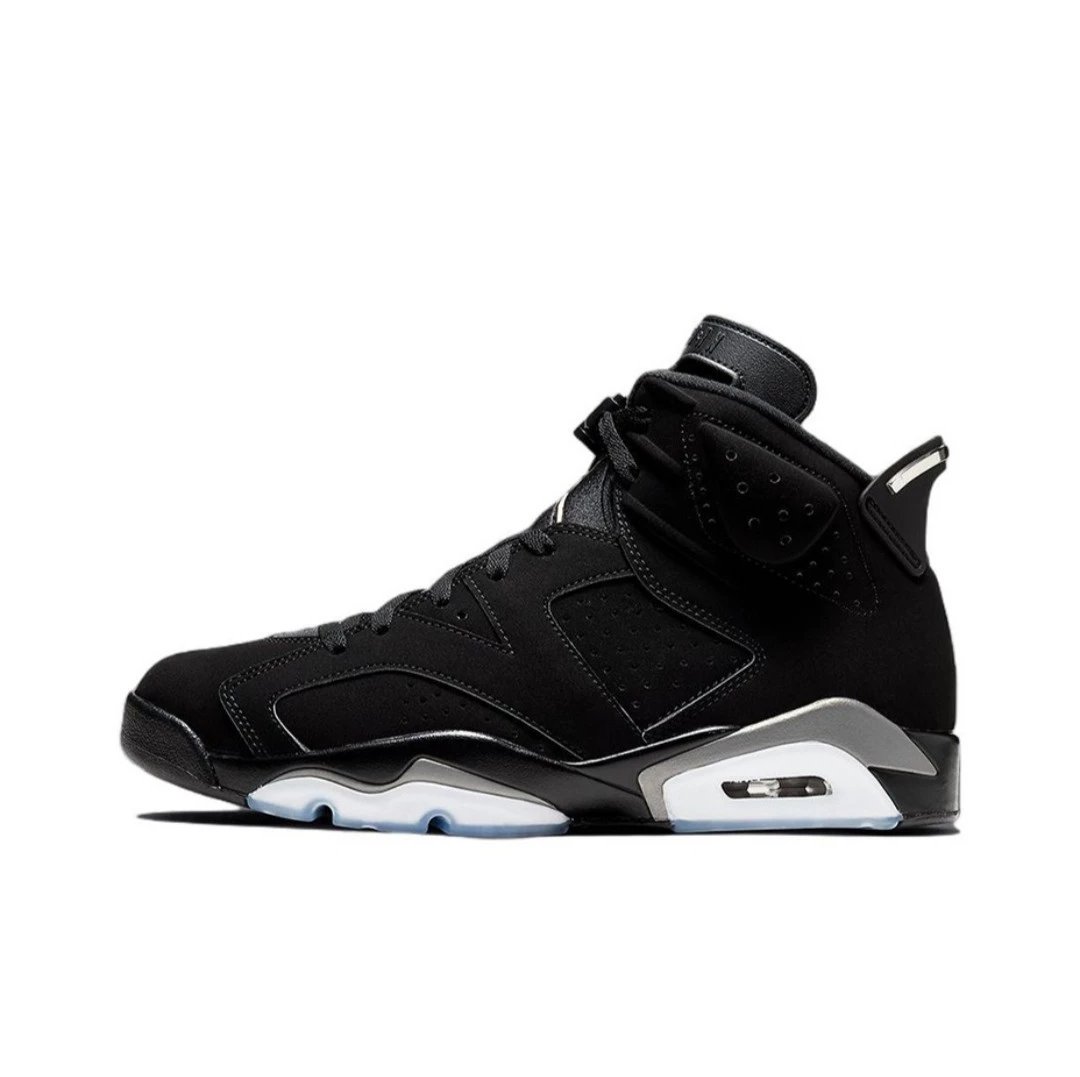Nike Sneakers Air Jordan 6 — Black silver
