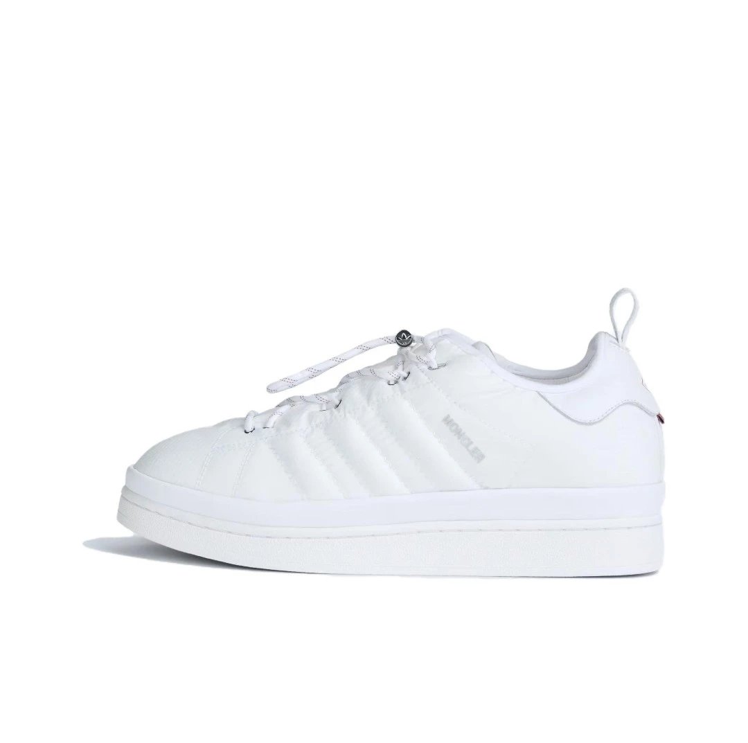 Moncler Sneakers Quilted Low-Top — white IG 7865