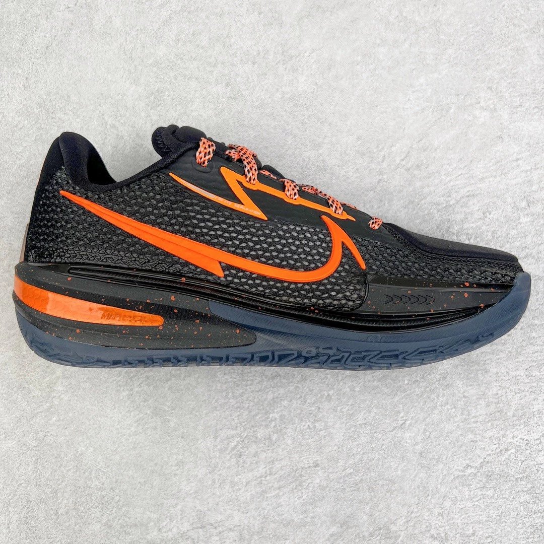 Nike Sneakers G.T. Cut Basketball Shoes — Black orange