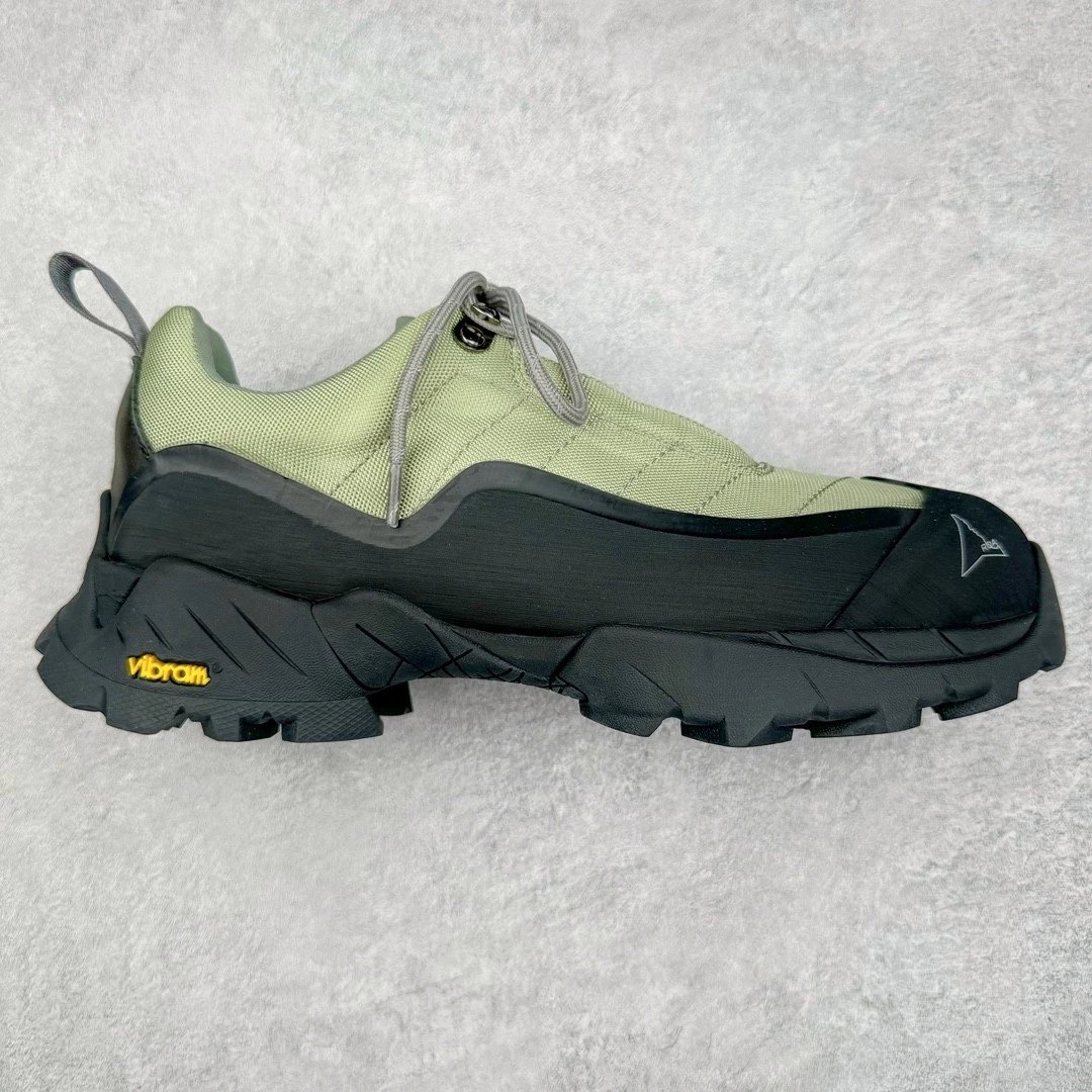 ROA Sneakers Katharina trail — Black and green