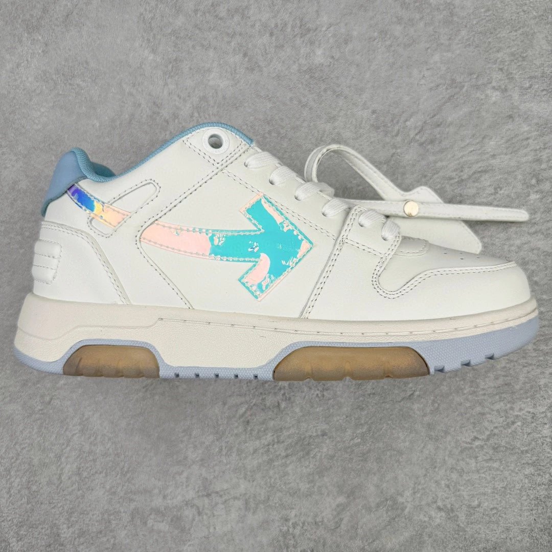 Off-White Out Of Office Sneaker White Iridescent Pastel