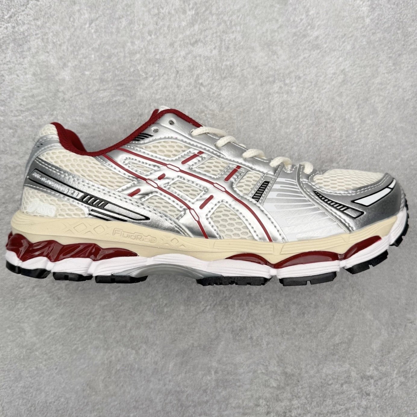 ASICS Sneakers GEL-KAYANO 12.1 — rice silver red
