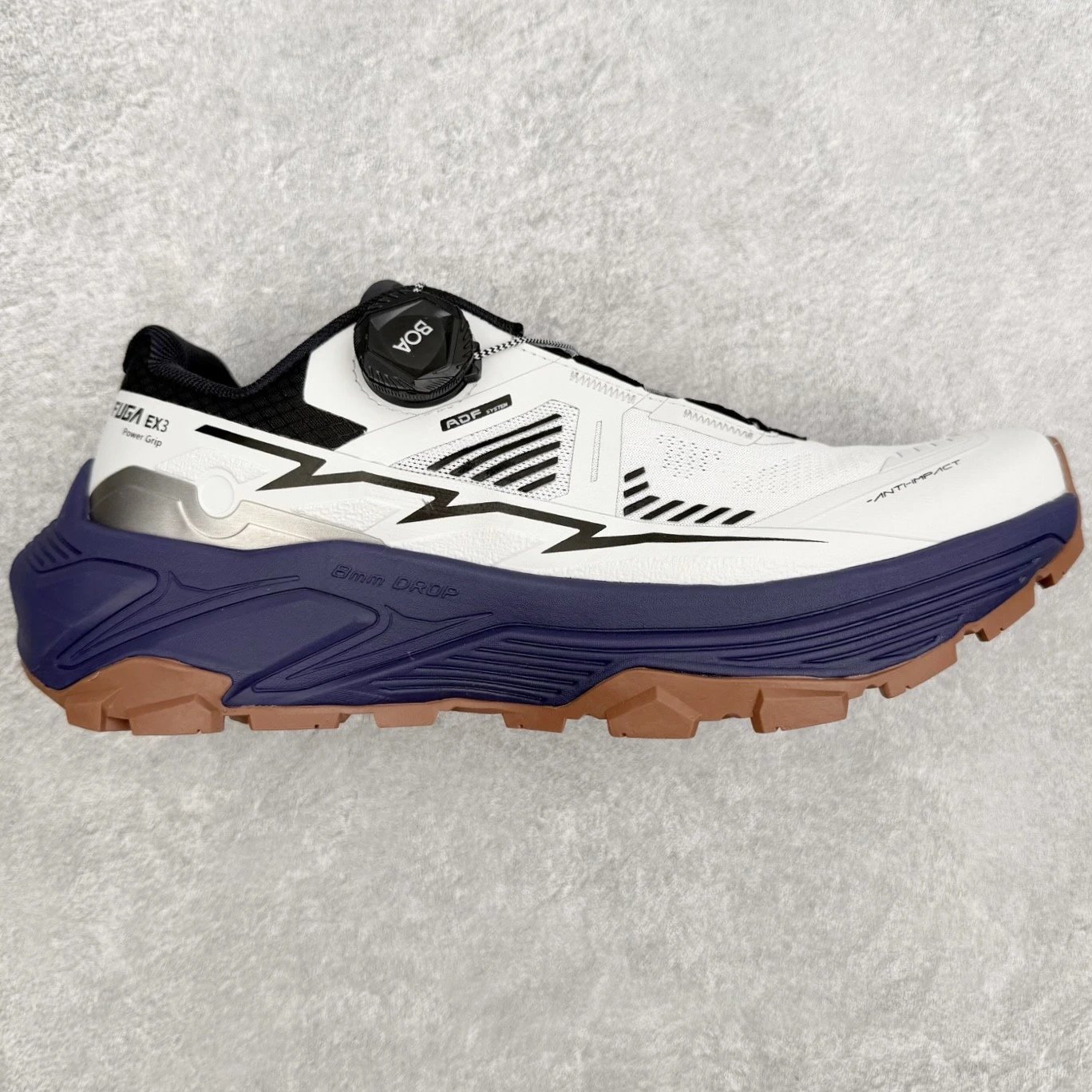 Kailas Sneakers FUGA EX 3 Trail Running Shoes — White Purple