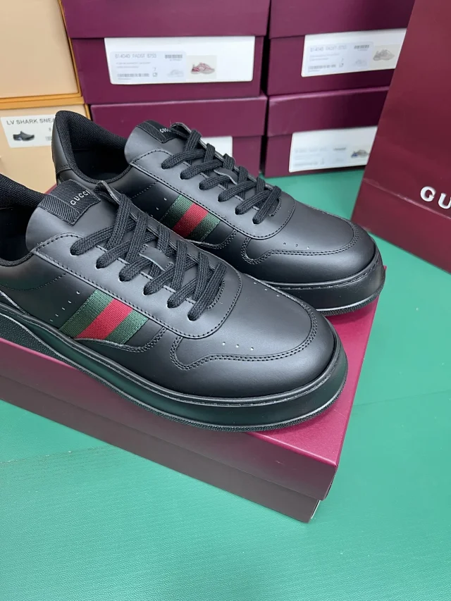Gucci Sneakers Platform with Web Stripe product detail image 28