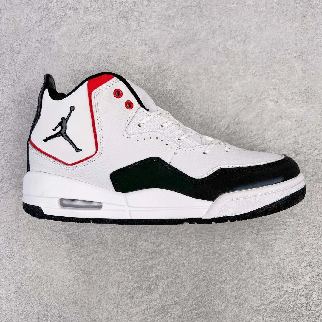 Jordan Sneakers Courtside 23 — White, red, and black