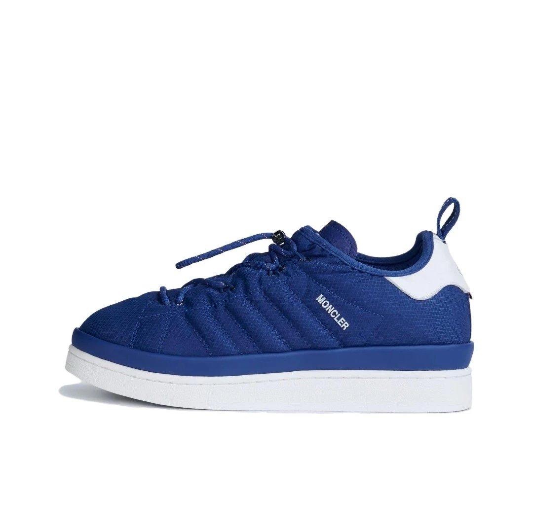 Moncler Sneakers Quilted Low-Top — Blue IG 7864