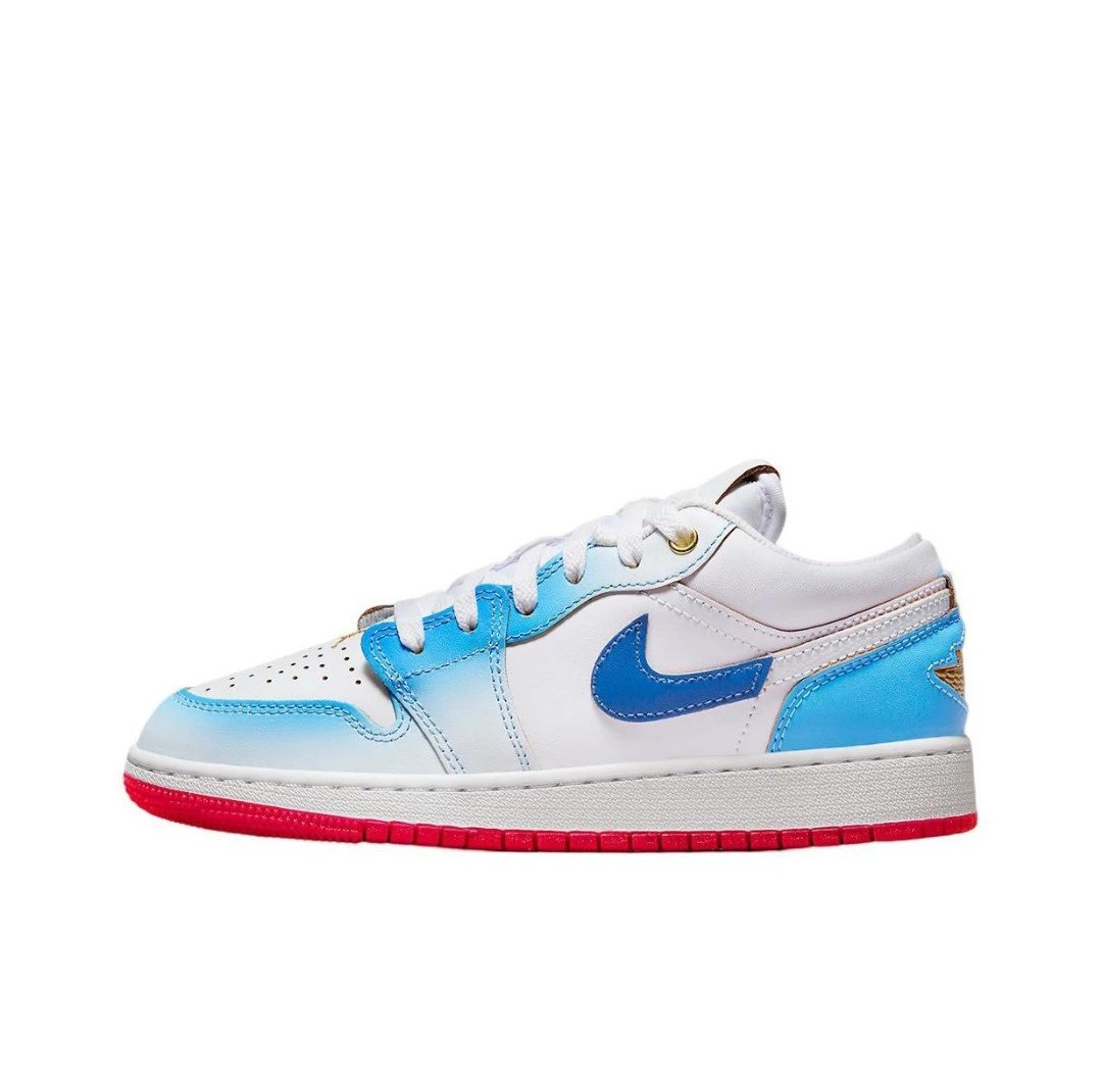 Nike Sneakers Air Jordan 1 Low — White and blue FN 8895-141
