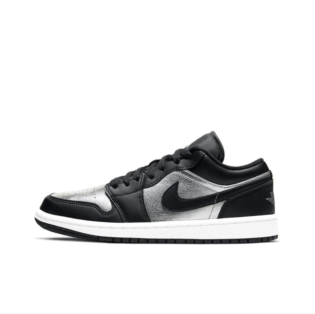 Nike Sneakers Air Jordan 1 Low — Black silver DA 5551-001