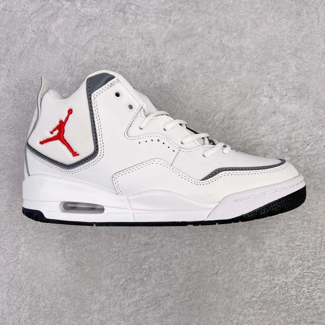 Jordan Sneakers Courtside 23 — White and red