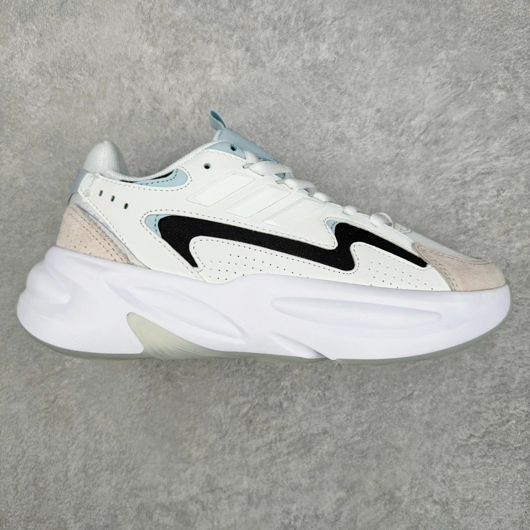 Adidas Sneakers Ozelle low-top chunky sole — White black blue
