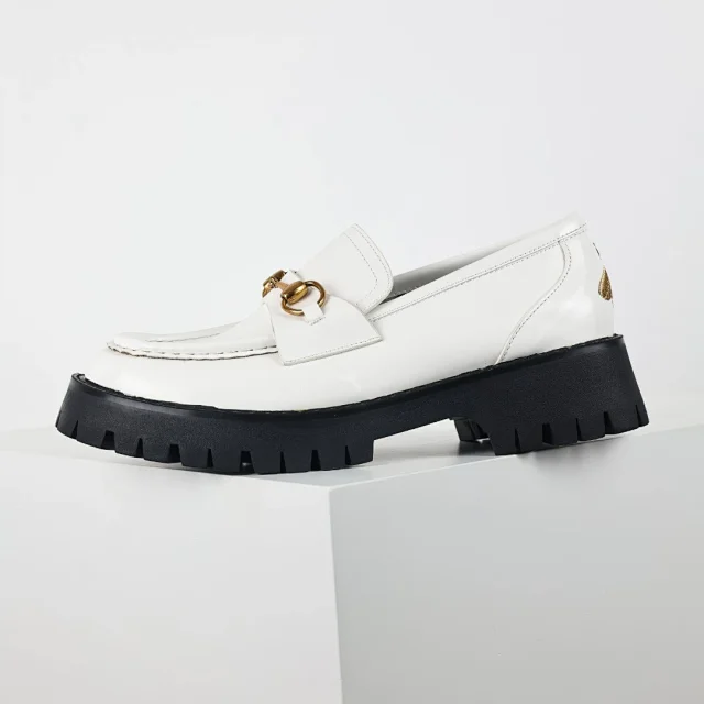 Unbranded Casual Shoes Chunky Platform Horsebit Loafers product detail image 27