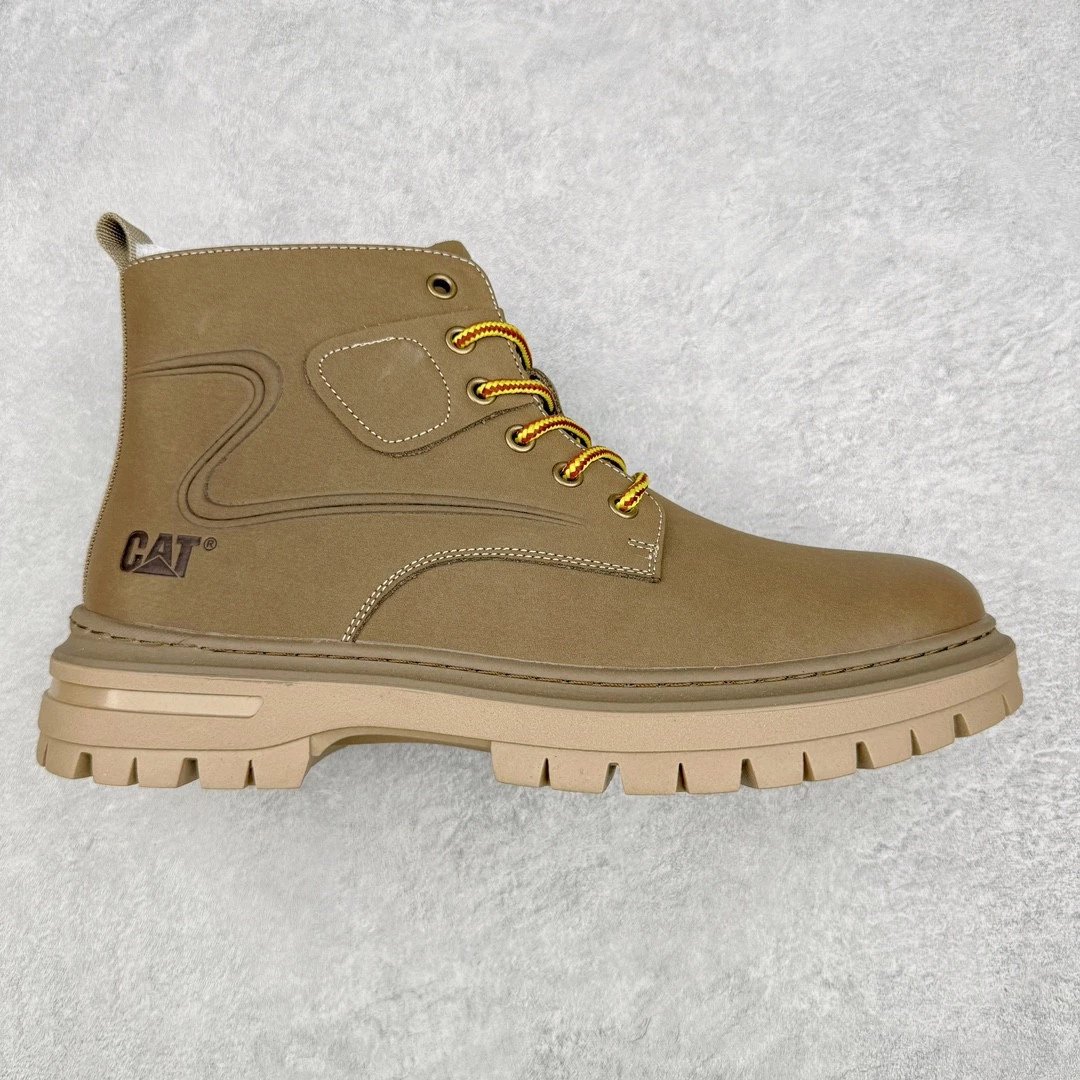 CAT Boots Lace-Up Work — New Gray