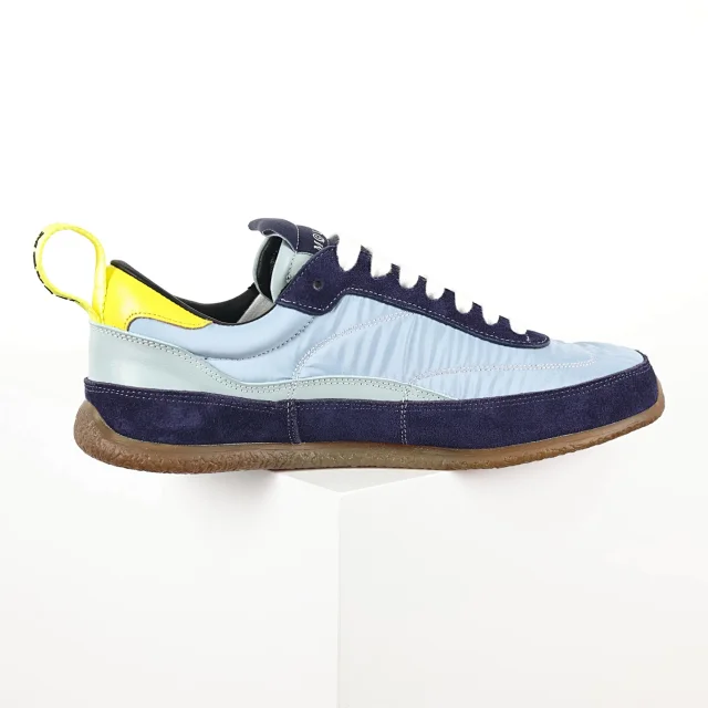 Alexander McQueen Sneakers Low-Top Nylon and Suede with Rear Pull Tabs product detail image 16