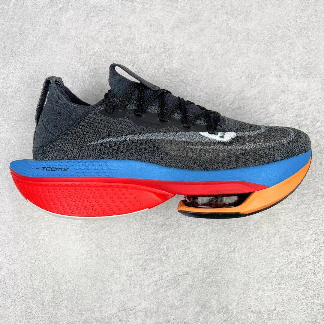 Nike Sneakers Air Zoom Alphafly NEXT% 2 Running — Black, blue, and red