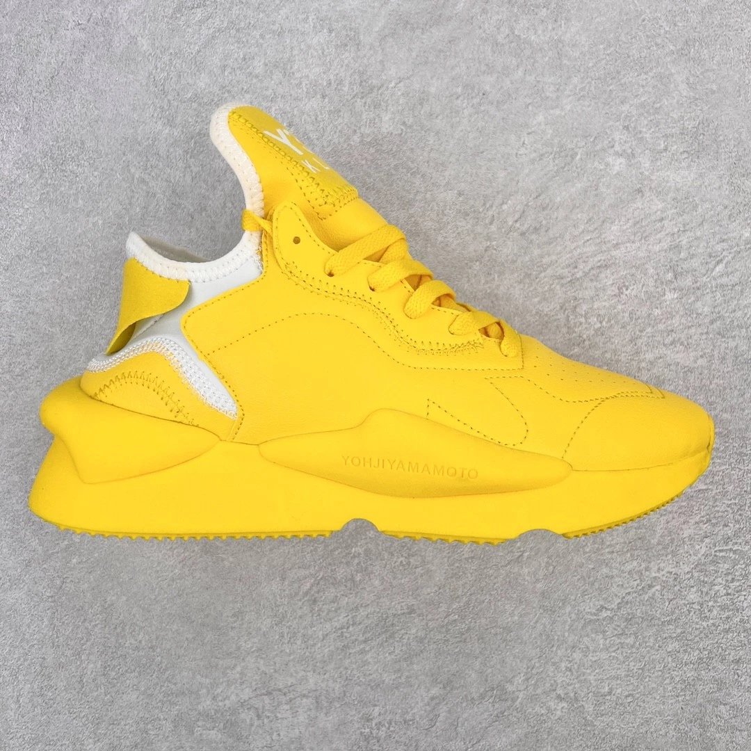 Yohji Yamamoto Sneakers High-Top Strap — Yellow