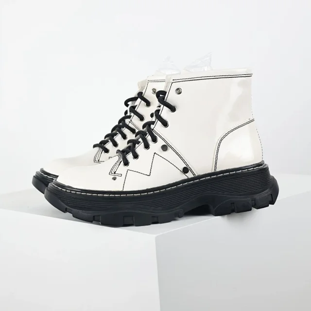 Unbranded Boots Lace-Up Ankle with Lug Sole product detail image 19