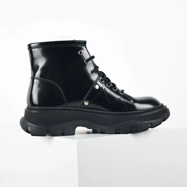 Unbranded Boots Lace-Up Ankle with Lug Sole product detail image 16
