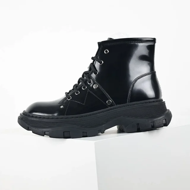 Unbranded Boots Lace-Up Ankle with Lug Sole product detail image 18