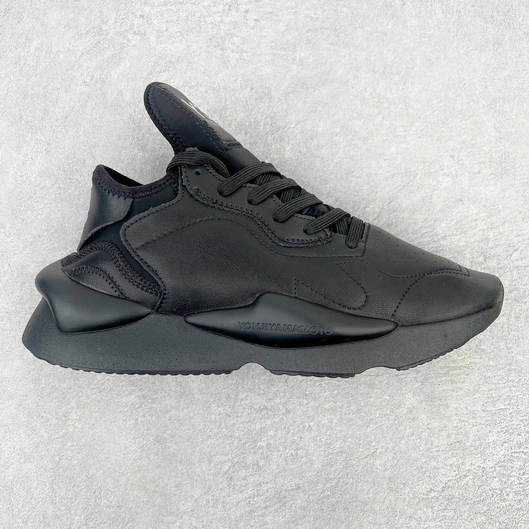 Yohji Yamamoto Sneakers High-Top Strap — All black