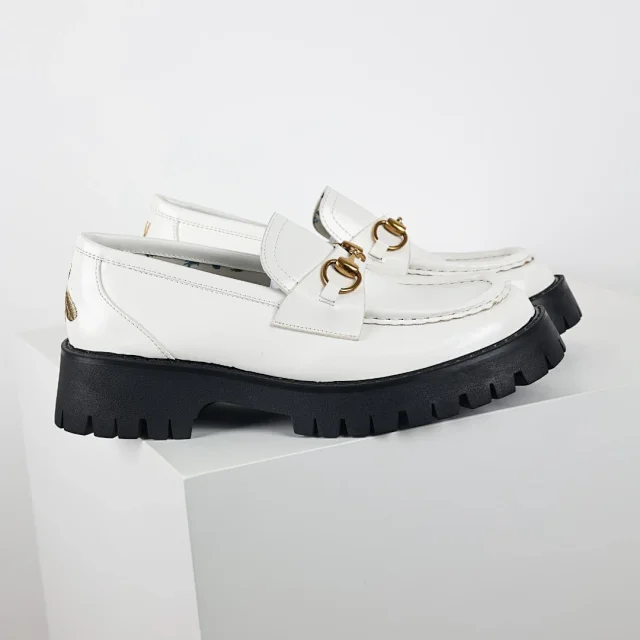 Unbranded Casual Shoes Chunky Platform Horsebit Loafers product detail image 21