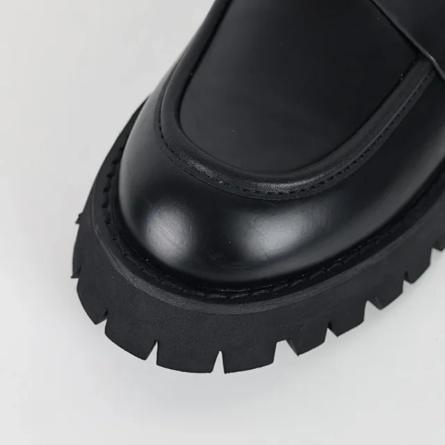 Unbranded Casual Shoes Chunky Platform Horsebit Loafers product detail image 32