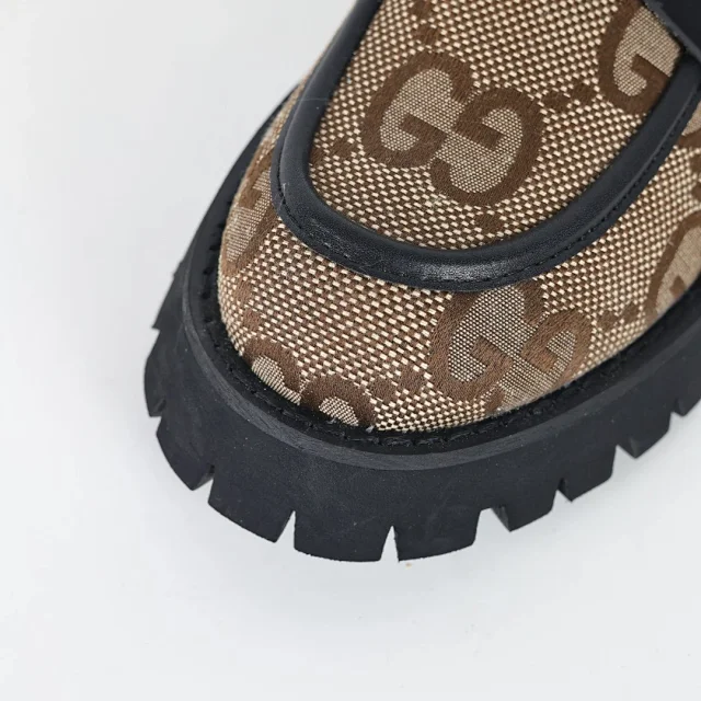 Unbranded Casual Shoes Chunky Platform Horsebit Loafers product detail image 5