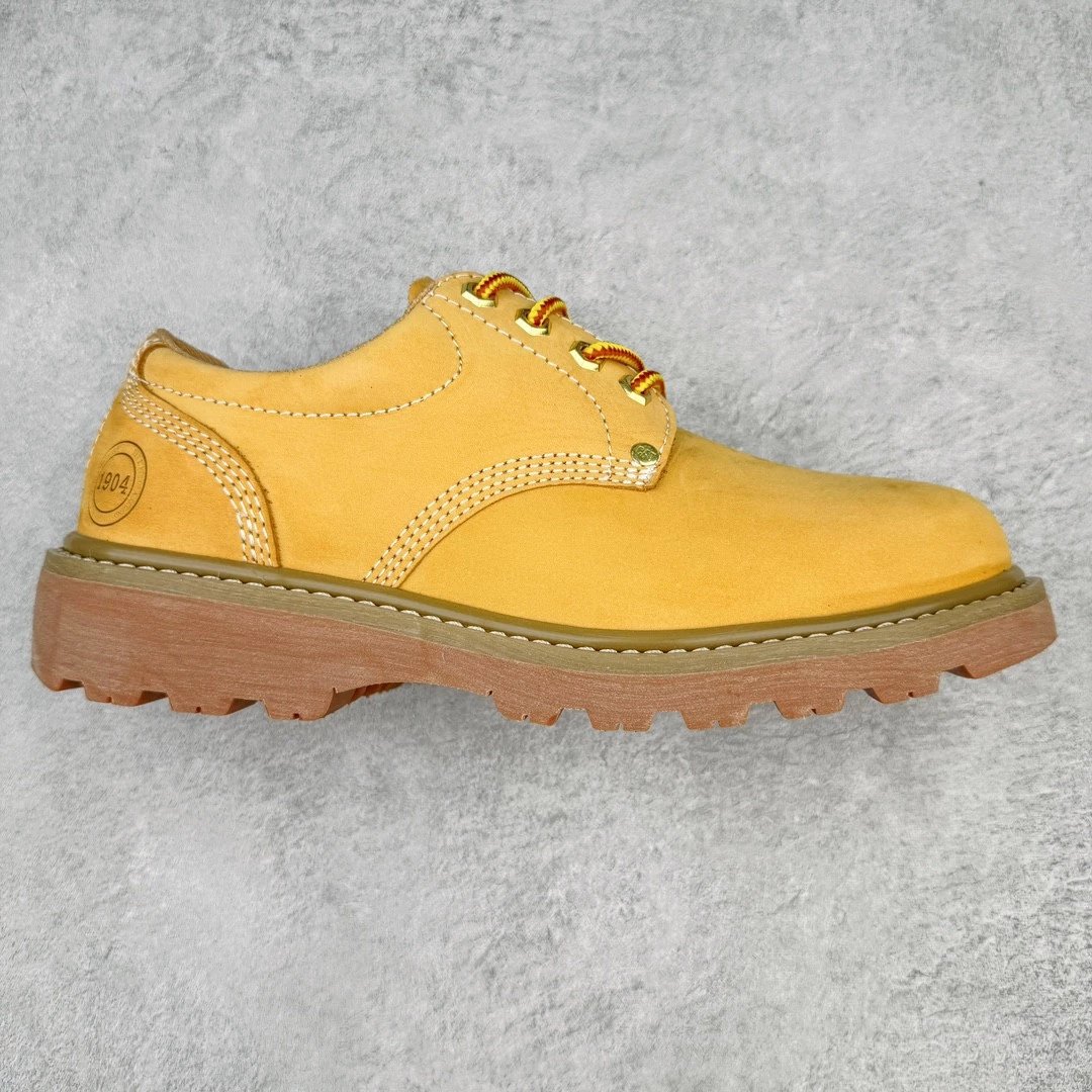 CAT Boots Lace-Up Work — Khaki