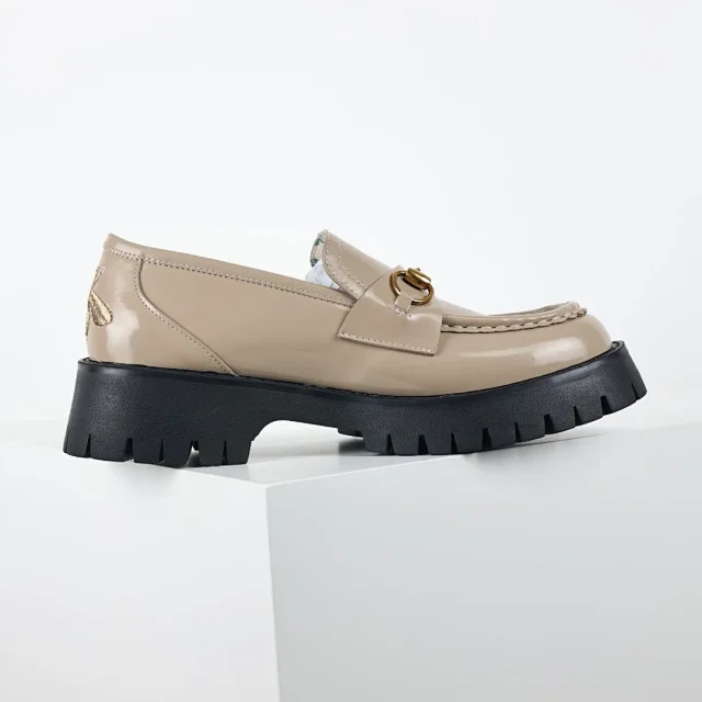 Unbranded Casual Shoes Chunky Platform Horsebit Loafers product detail image 16