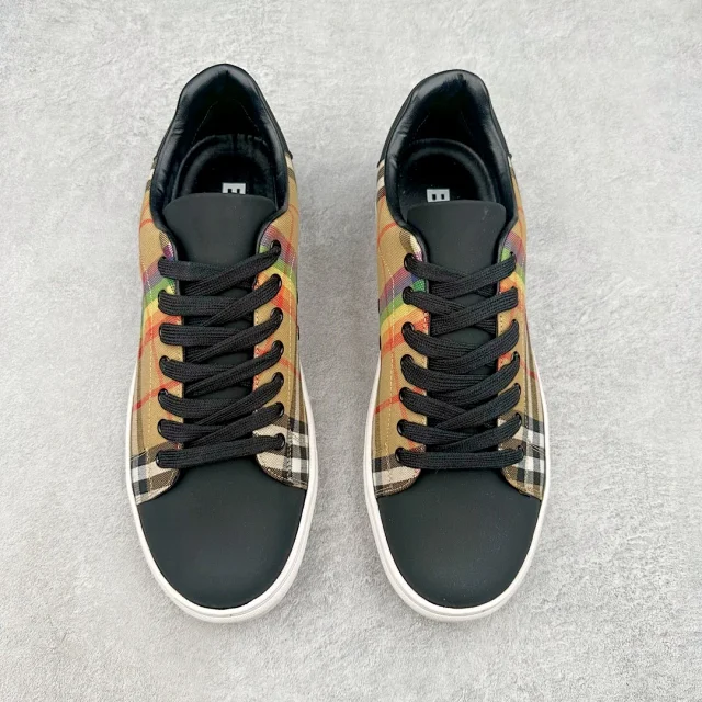 Unbranded Sneakers Low-Top Plaid Lace-Up product detail image 2