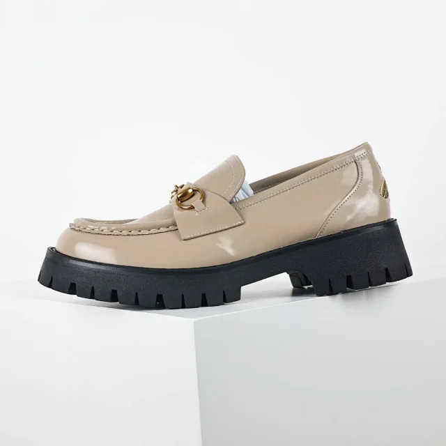 Unbranded Casual Shoes Chunky Platform Horsebit Loafers product detail image 18