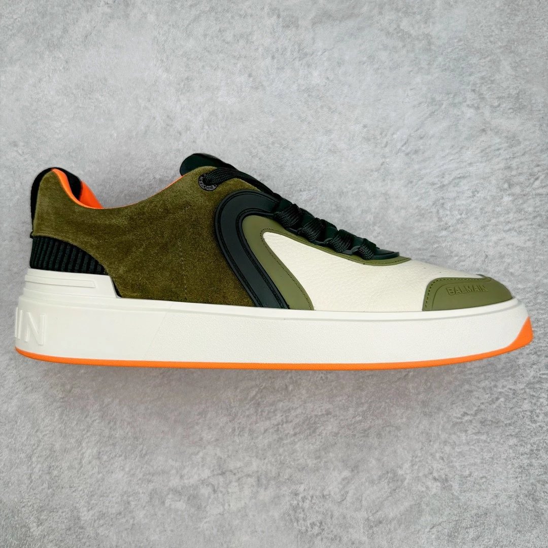 Balmain Sneakers B-Court — Olive green