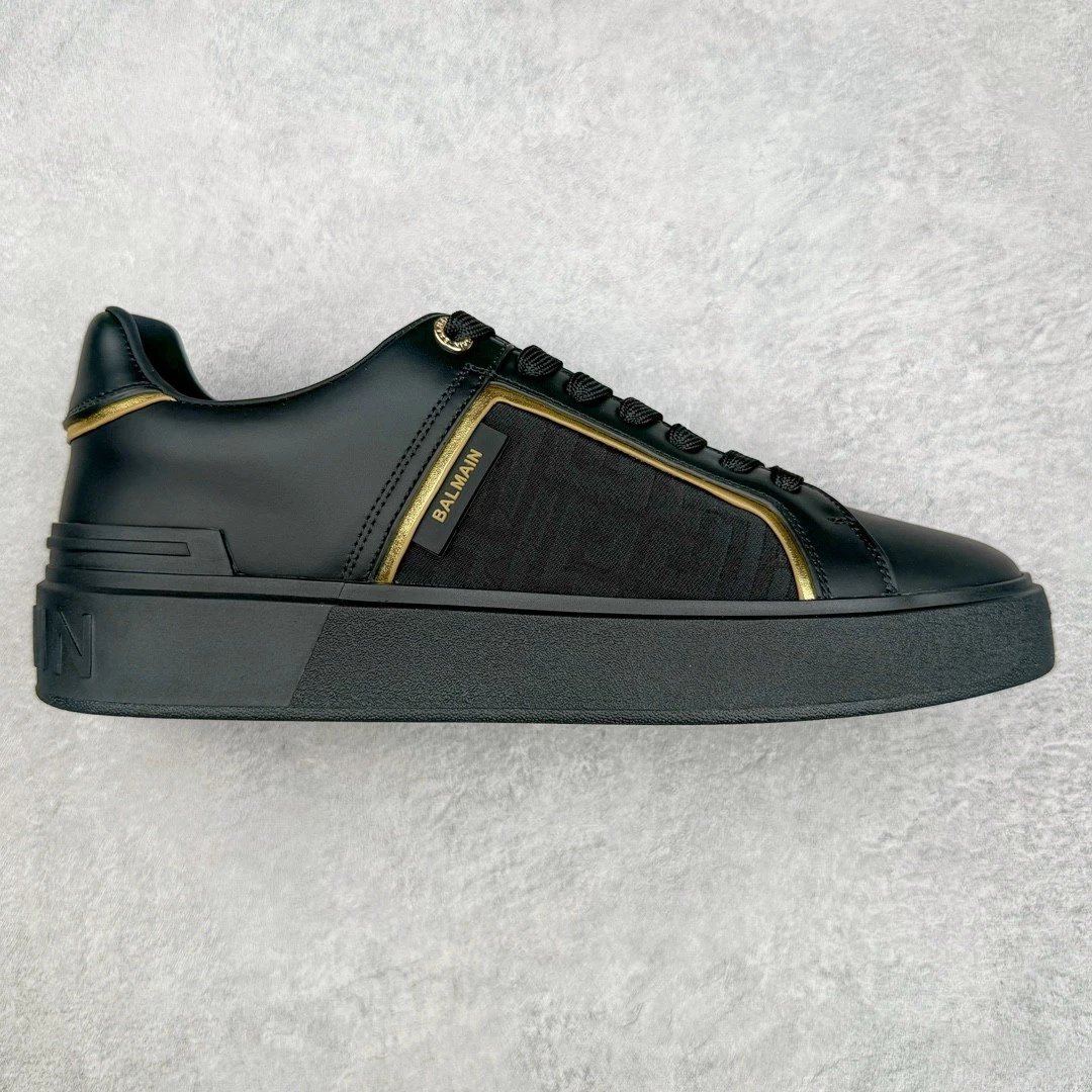 Balmain Sneakers B-Court — Black Gold