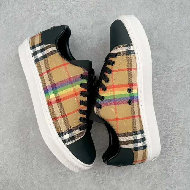 Unbranded Sneakers Low-Top Plaid Lace-Up product detail image 3