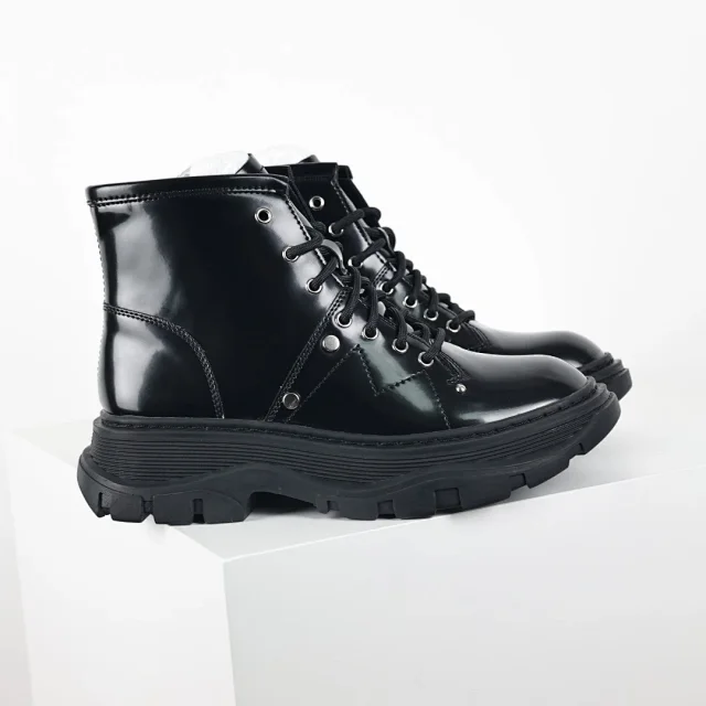 Unbranded Boots Lace-Up Ankle with Lug Sole product detail image 12