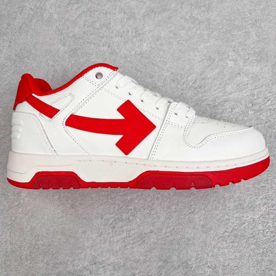 Off-White Out Of Office Sneaker White Red