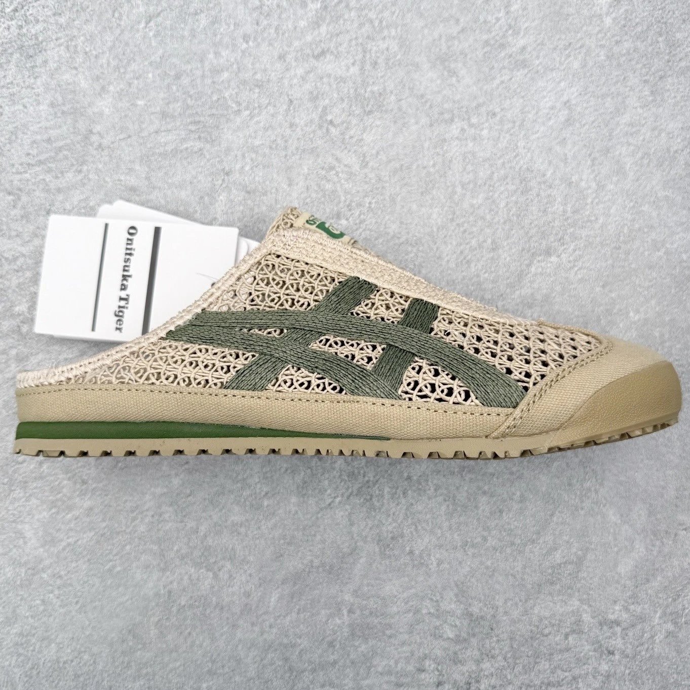ASICS Sneakers MEXICO 66 Sabot Mesh Slip-On — Brown-green