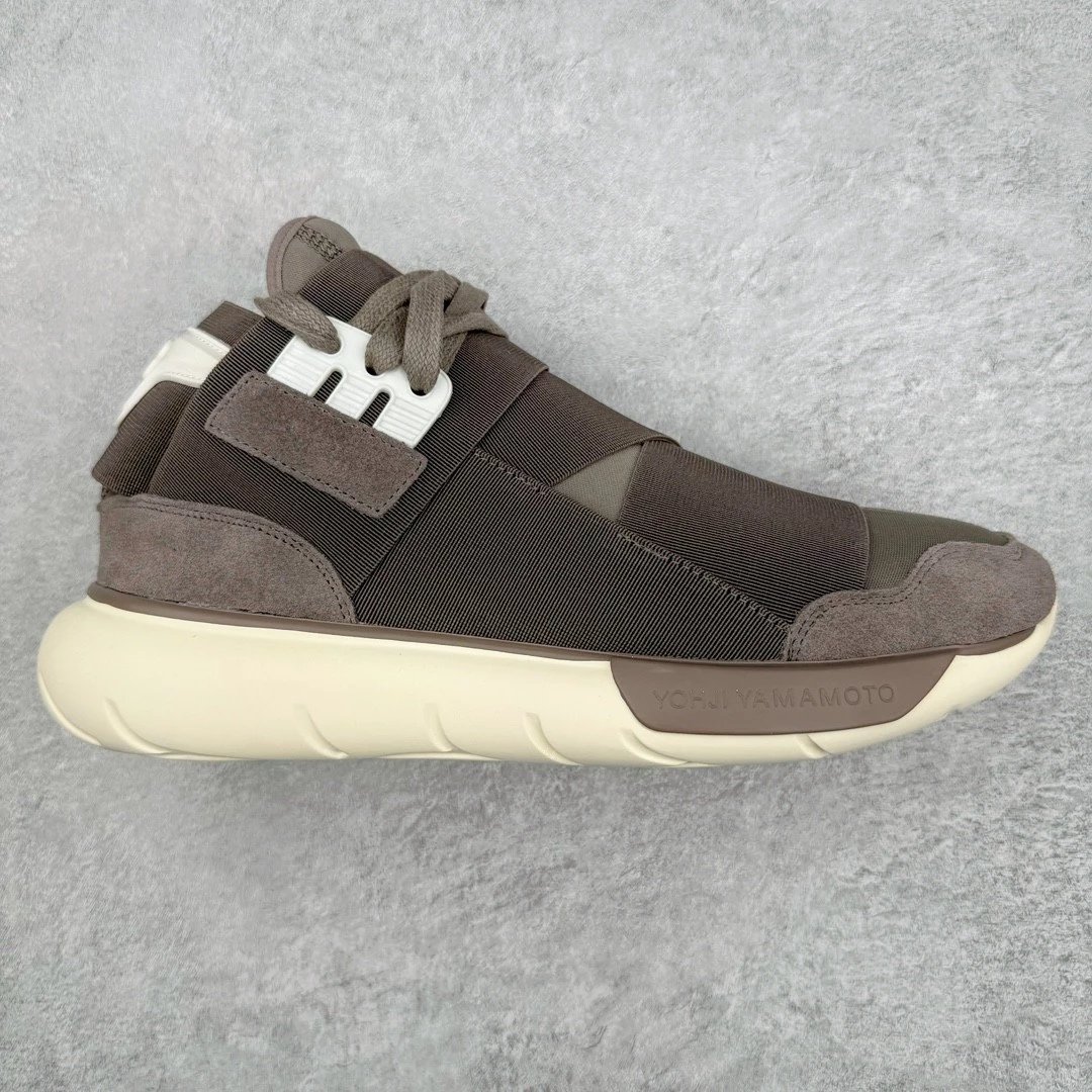Yohji Yamamoto Sneakers High-Top Strap — brown strap