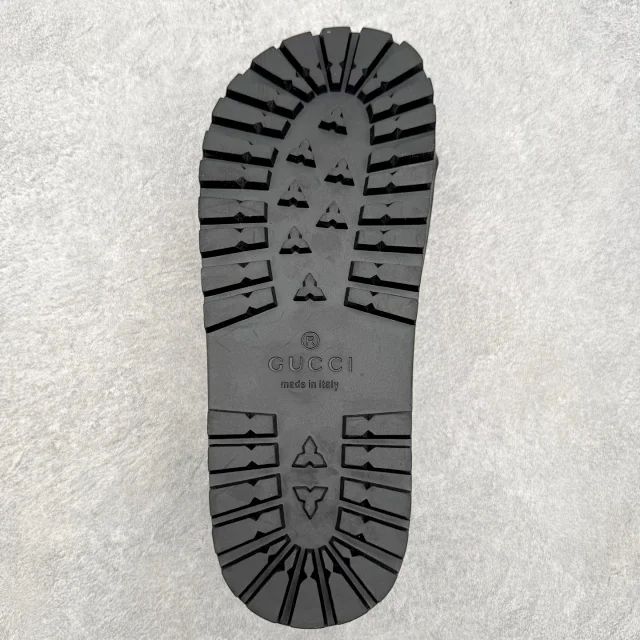 Gucci Slippers Logo-Pattern Lug-Sole Slide product detail image 36