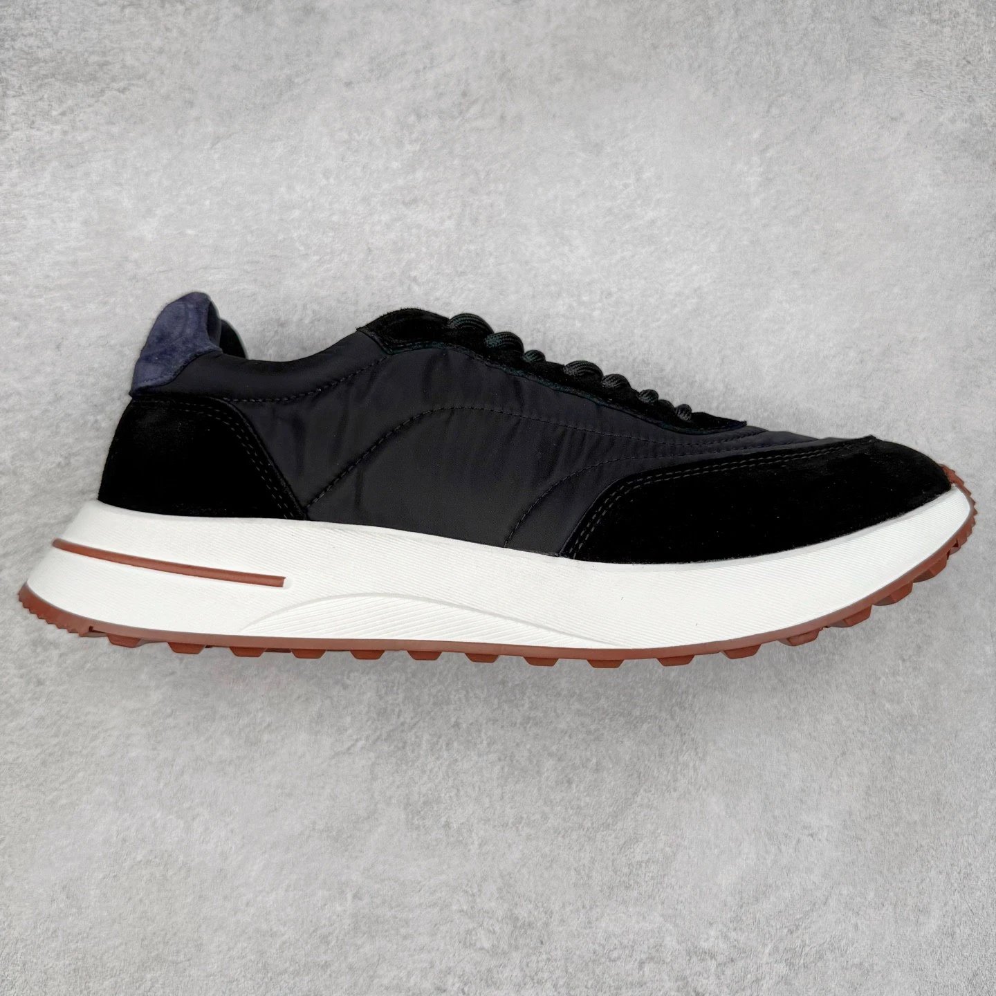 Unbranded Sneakers Low-top lace-up mixed-material — Black