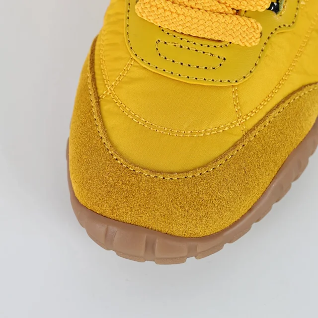Miu Sneakers Nylon and suede lug-sole product detail image 14