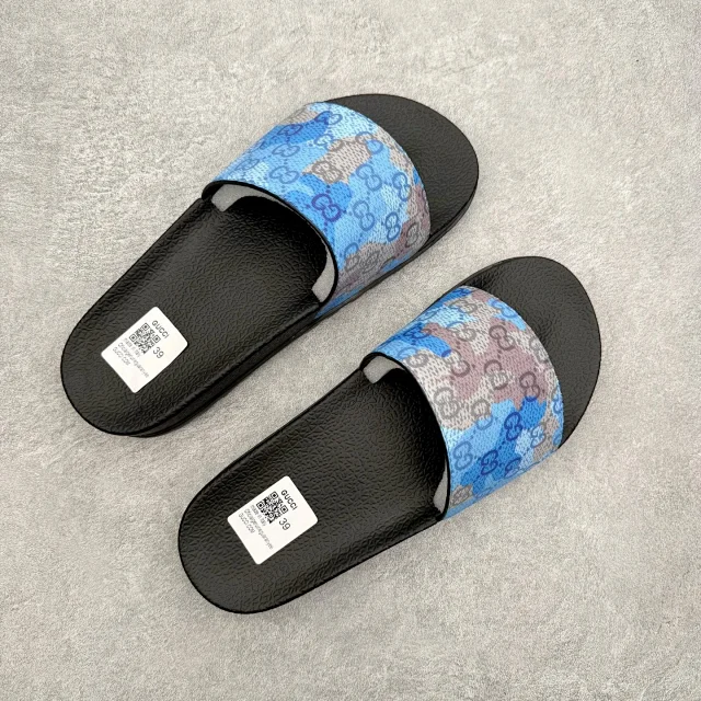 Gucci Slippers Logo-Pattern Lug-Sole Slide product detail image 57
