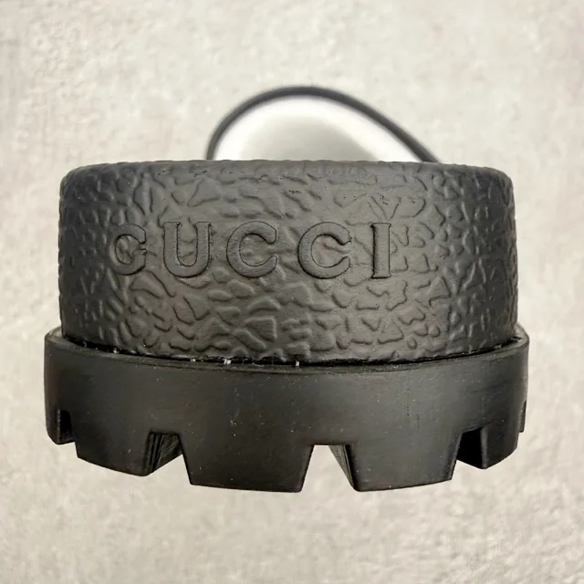 Gucci Slippers Logo-Pattern Lug-Sole Slide product detail image 53