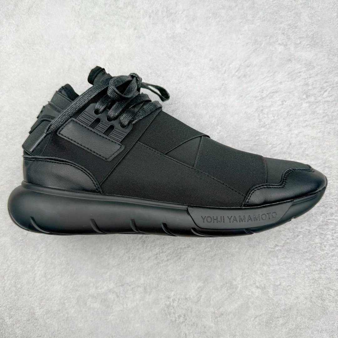 Yohji Yamamoto Sneakers High-Top Strap — Black strap