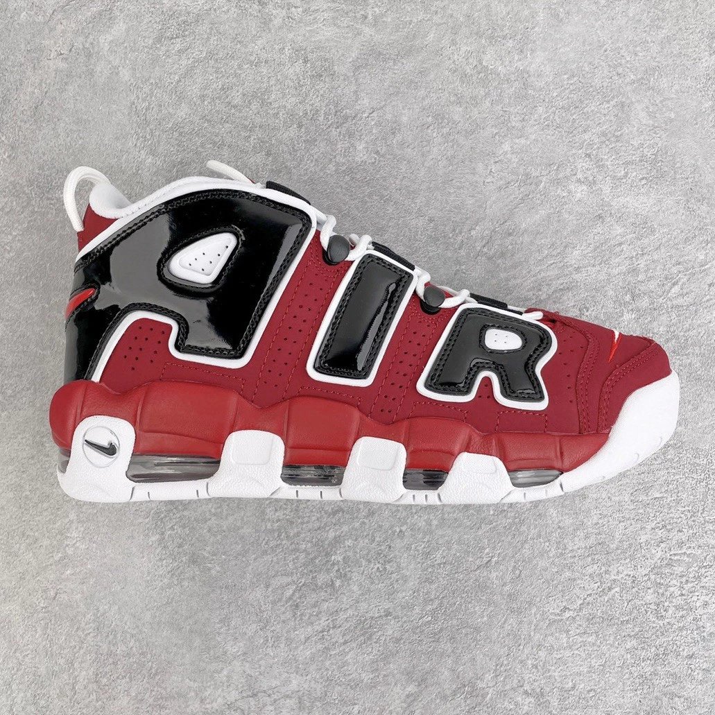 Nike Sneakers Air More Uptempo — Red and black